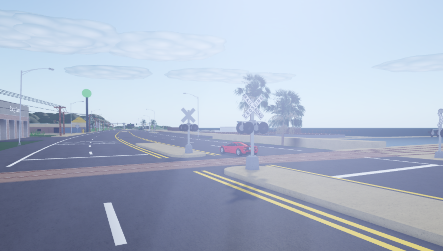 Railroad Crossing Ultimate Driving Roblox Wikia Fandom - 