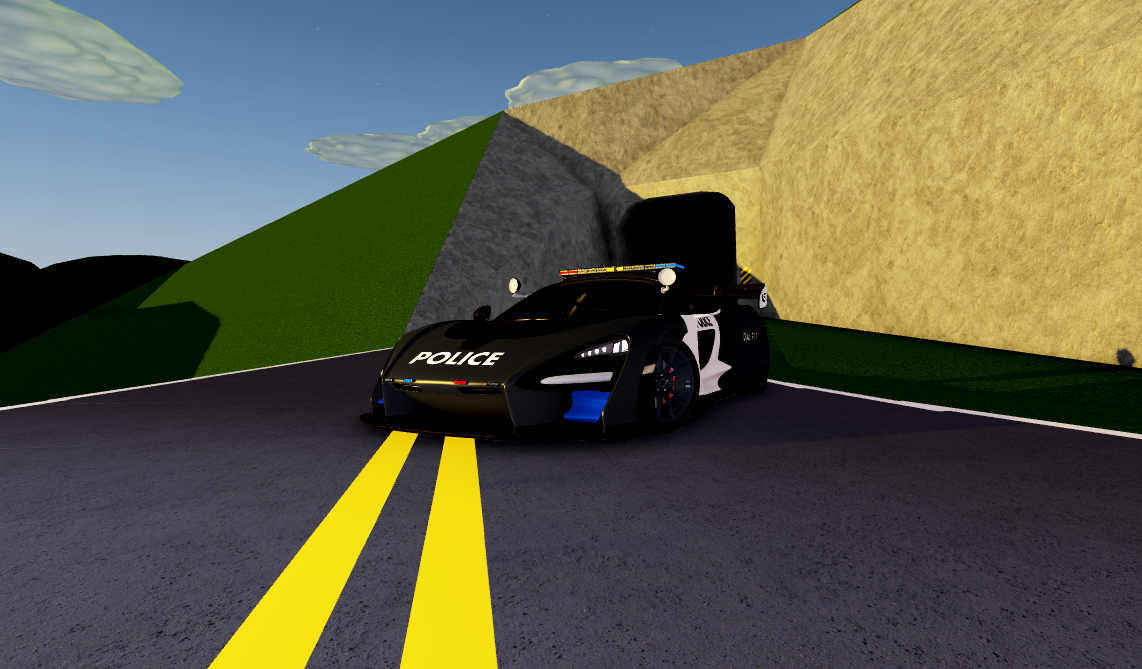 Mclaren Police Senna Ultimate Driving Roblox Wikia - 