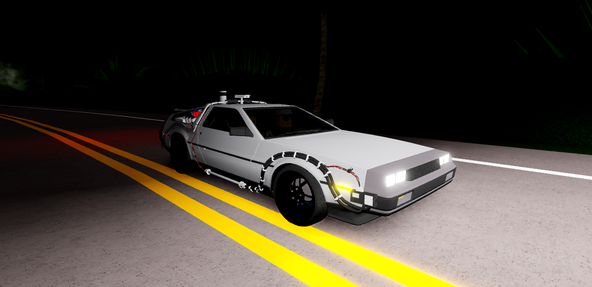 Delorean Back To The Future Roblox - back to the future roblox update