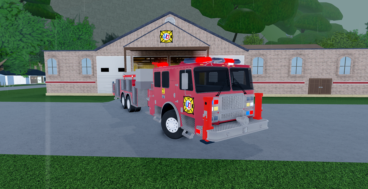 Fire Engine Ultimate Driving Roblox Wikia Fandom - roblox fire truck siren