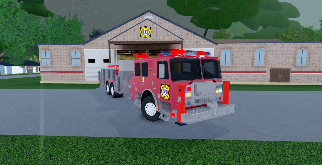 Ultimate Driving Roblox Fire Truck