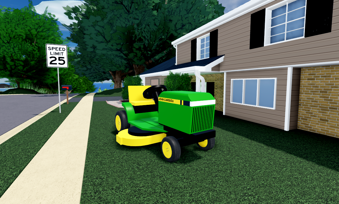 Roblox Audio John Cena John Caribou Tx 800 Riding Mower 1995 Ultimate Driving Roblox