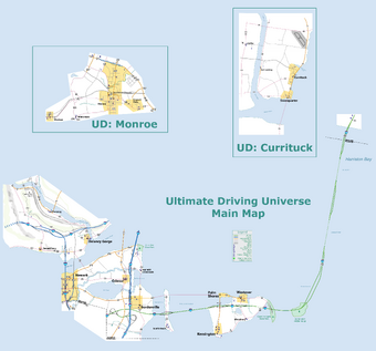 Ultimate Driving Universe Map