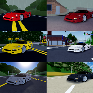 Ferrari F50 Ultimate Driving Roblox Wikia Fandom Powered By Wikia - mesh roblox car