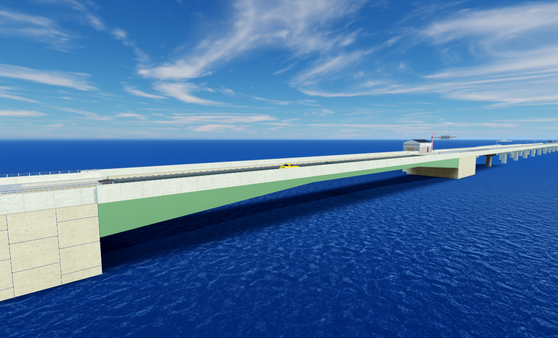 Moving Bridges Ultimate Driving Roblox Wikia Fandom - aesthetic roblox ocean