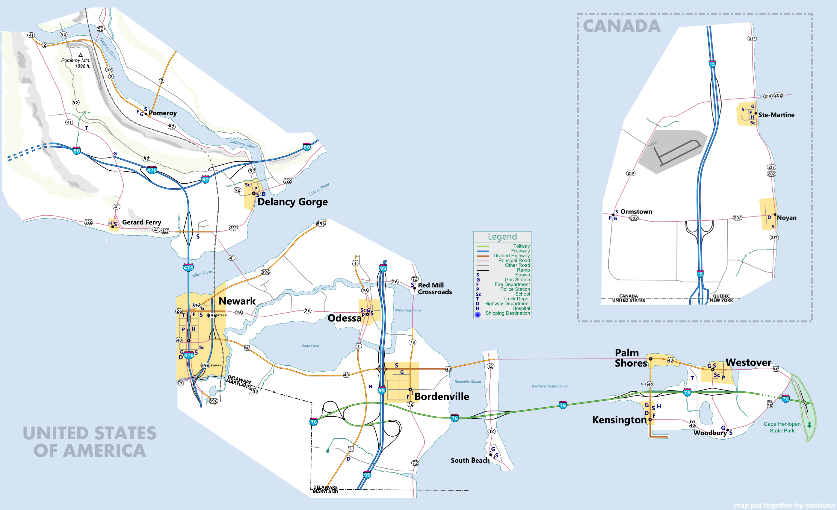 Ultimate Driving Westover Islands Map