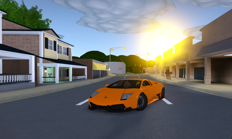 roblox ultimate driving lamborghini aventador