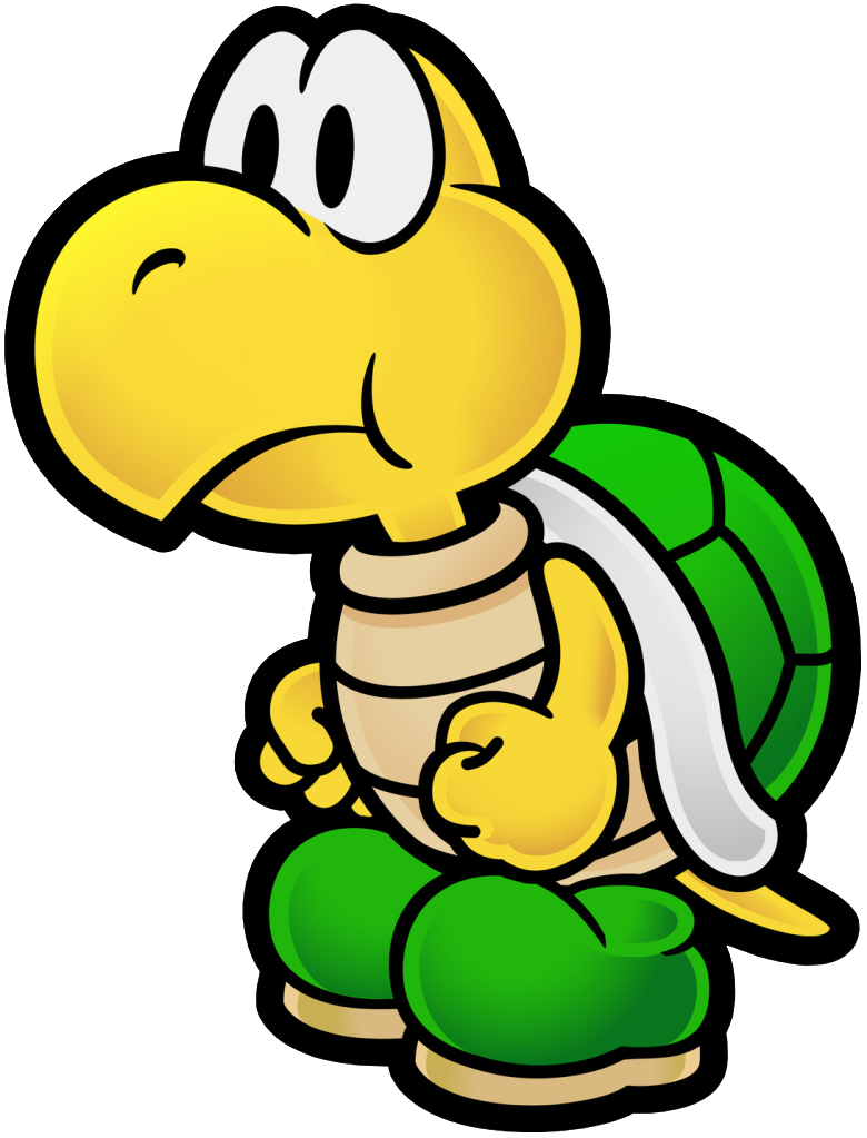 Image - Koopa Troopa Paper Mario series.png | Ultimate Gaming Galaxy