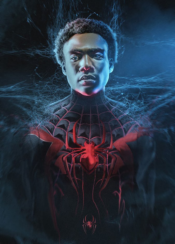 young rich spider man miles morales