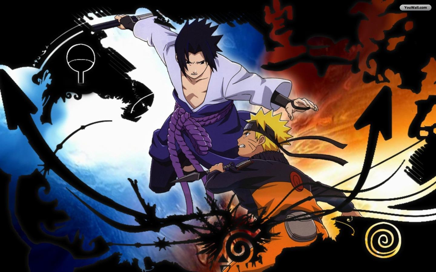 Image Sasuke Vs Narutojpg Unlimited Ninja Wiki FANDOM Powered