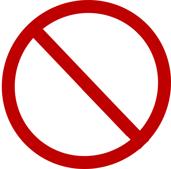 no circle
