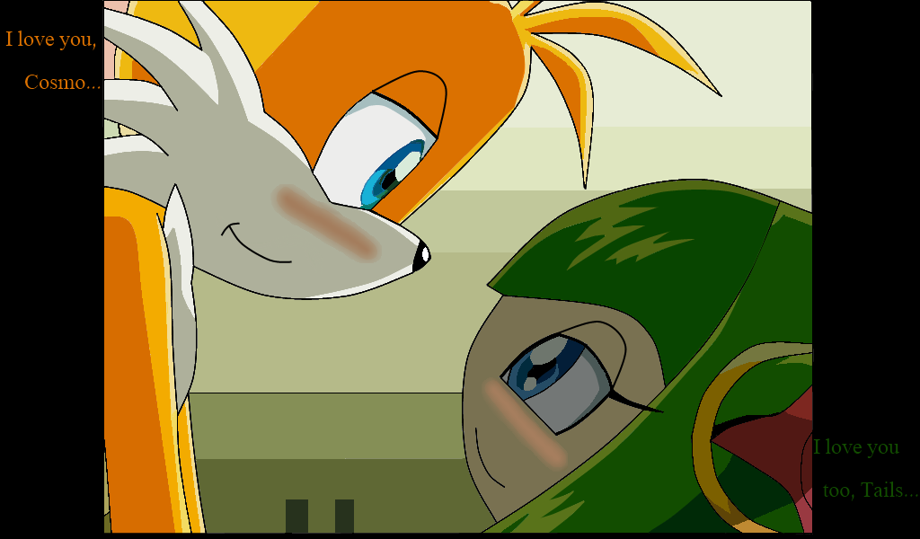 Image - Tails and cosmo in love by 0killerx-d4ls6b6.png ...