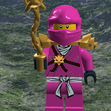 lego pink ninja