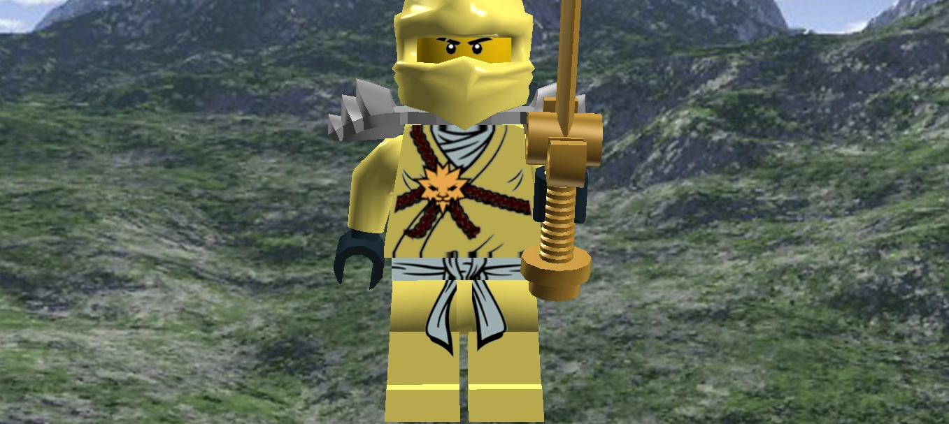 lego yellow ninja