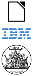 Three logos