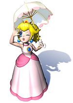 Princess Peach With Ponytail