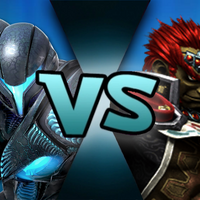 Dark Samus Vs Ganondorf Ultra Z Battle Wiki Fandom