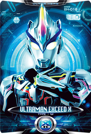 Ultraman X Ultraman Exceed X Card