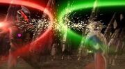 Cakar Kaiser Belial vs Zero Slugger
