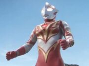 Mebius Burning Brave Mode with Red Colour Timer