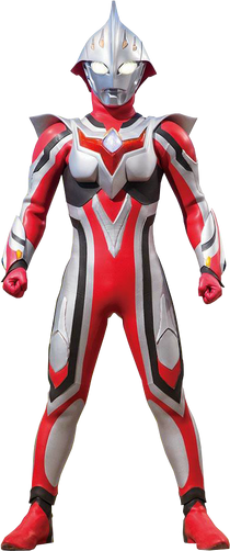 Gambar Ultraman Nexus Merah - Ani Gambar