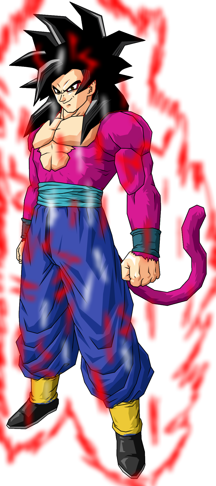 Goran SSJ4 Power Up Goran SSJ4 Power Up