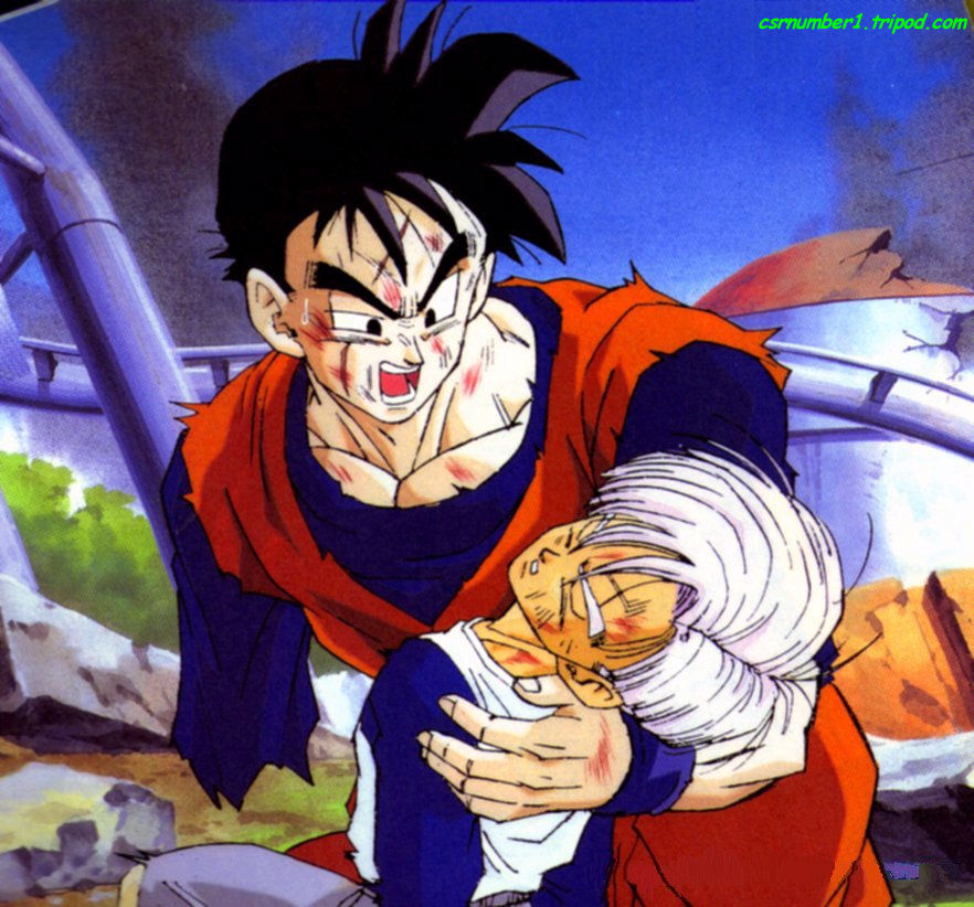 Image Trunks and Gohan.jpg Ultra Dragon Ball Wiki FANDOM powered by Wikia