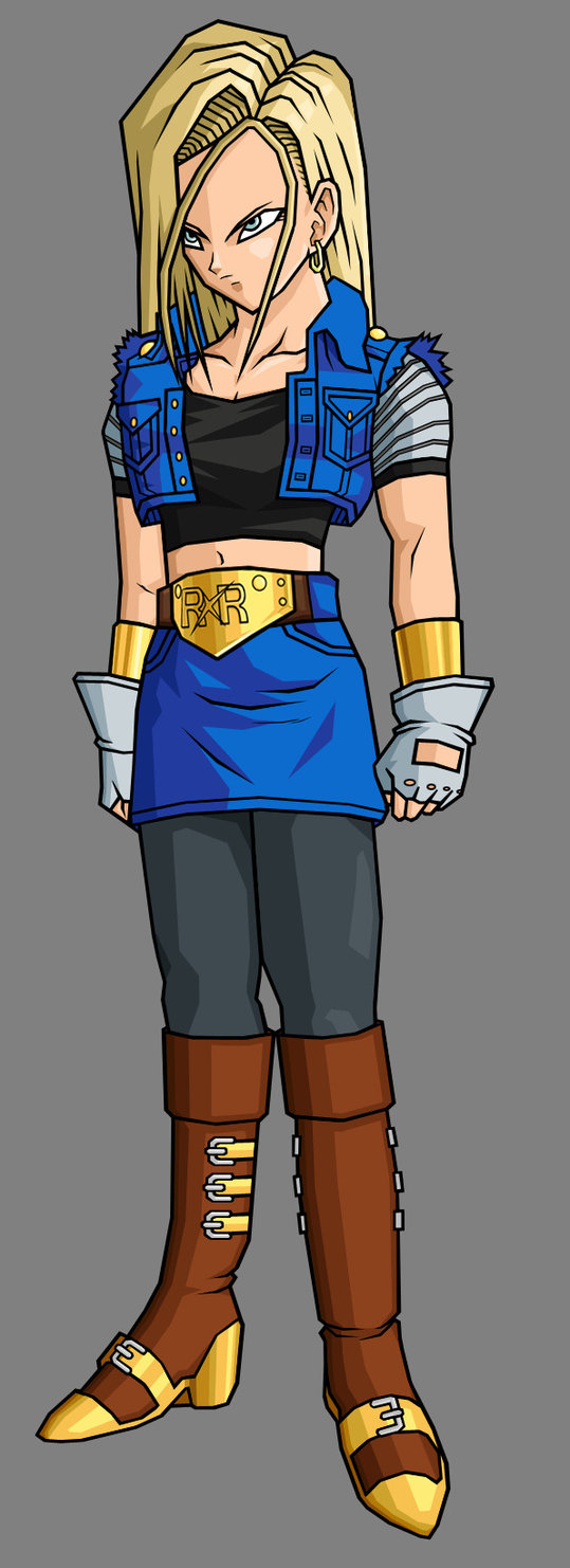 android 18 naked