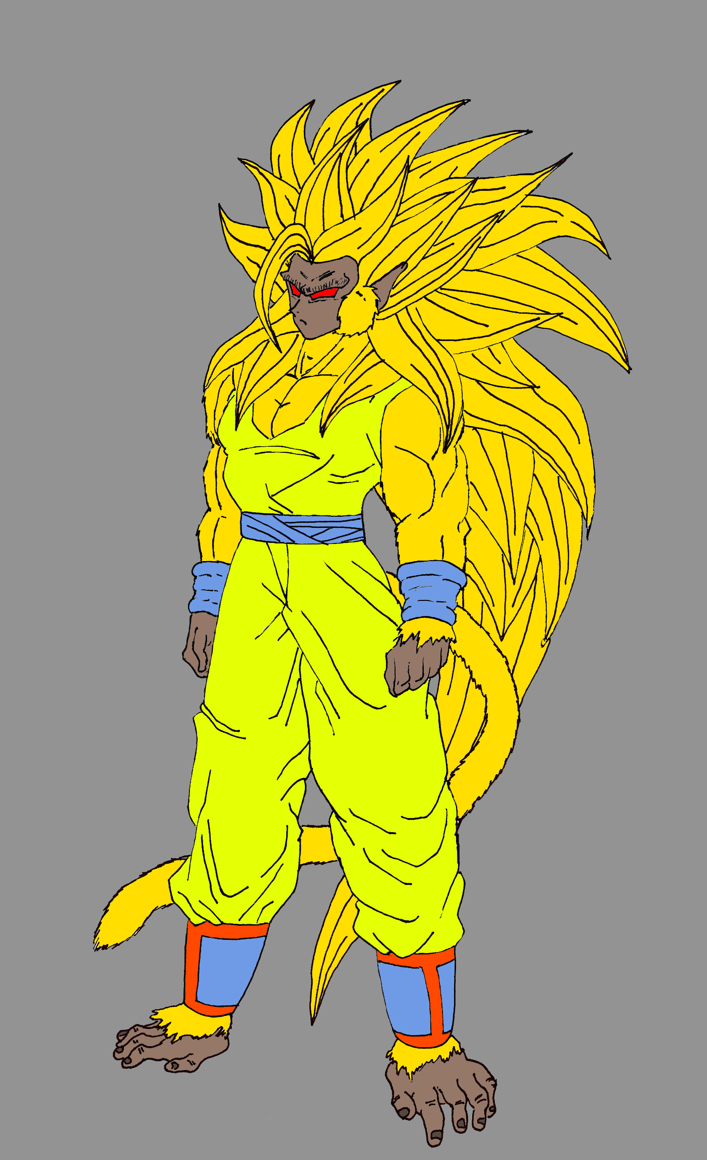 Super Saiyan 11 Supersaiyankrillins Version Ultra Dragon Ball Wiki