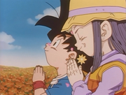 180px-Pan and Goku Jr. Praying