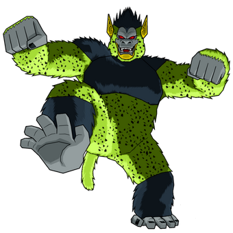Great Ape Cell Ultra Dragon Ball Wiki Fandom