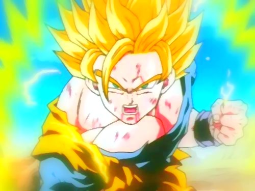goku ssj damaged
