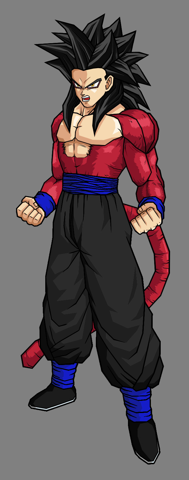 Dragon Ball Goten Super Saiyan 4