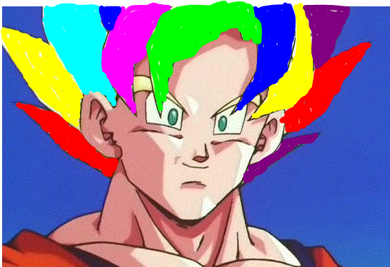 Rainbow SS The Super Saiyan Rainbow SS The Super Saiyan