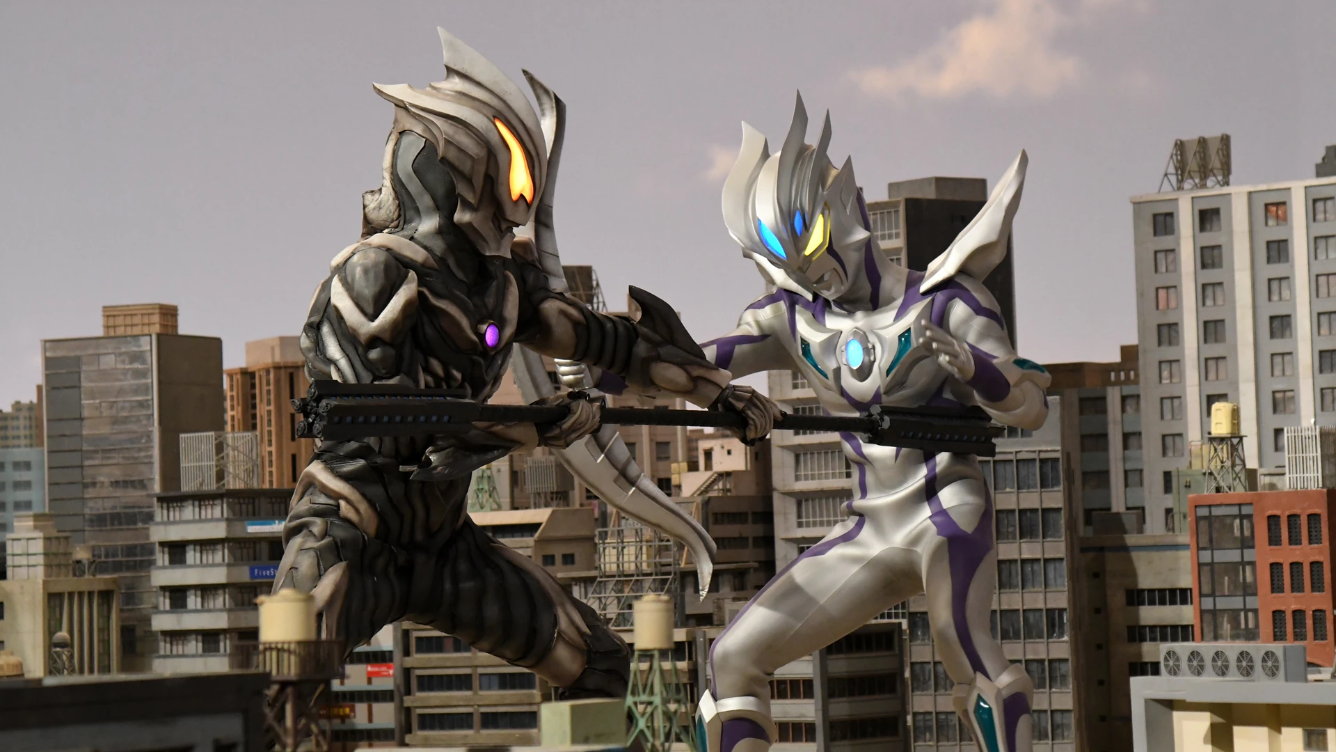 Image - Ultraman Belial (Atrocious) vs. Ultraman Zero ...