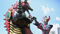 Ultraman Taiga vs. Gorothunder