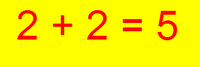 2Plus2Equals5