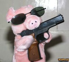 Pig-with-gun