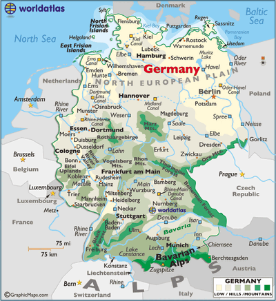 Germany map