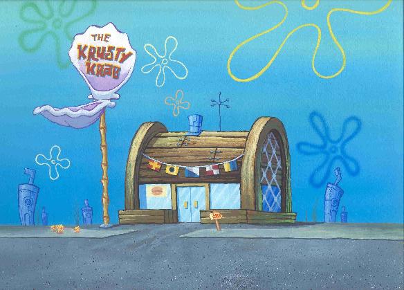 krusty krab coloring spongebob pages UnAnything powered  Krusty Wikia FANDOM  by Krab Wiki