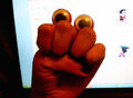 Oobi Eyes Grampu the Hand Puppet
