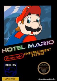 Hotel Mario Box NES