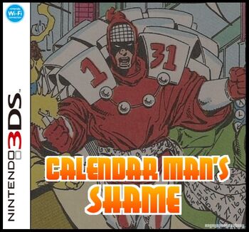 Calendar man's shame