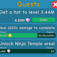 Quests Unboxing Simulator Wiki Fandom - roblox unboxing simulator ninja temple update