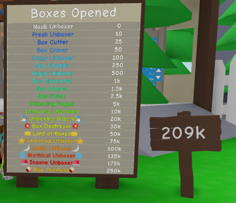 New Unboxing Simulator Roblox Codes