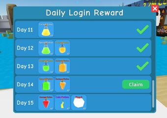 Daily Login Rewards Unboxing Simulator Wiki Fandom - roblox unboxing simulator codes wikia