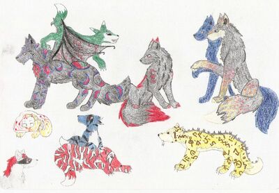 Family of the Bleeding Moon by rebelwolfchris