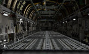 Cargo Plane inside