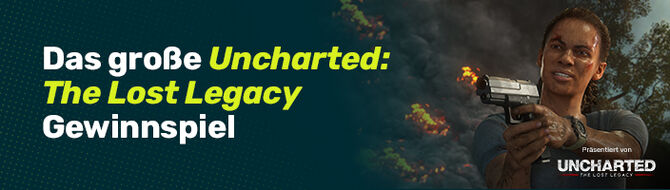 Uncharted Lost Legacy Gewinnspiel Blog Header