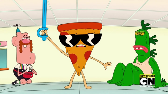Image Uncle Grandpa Belly Bag Mr Gus And Pizza Steve In King Gus 20 Png Uncle Grandpa